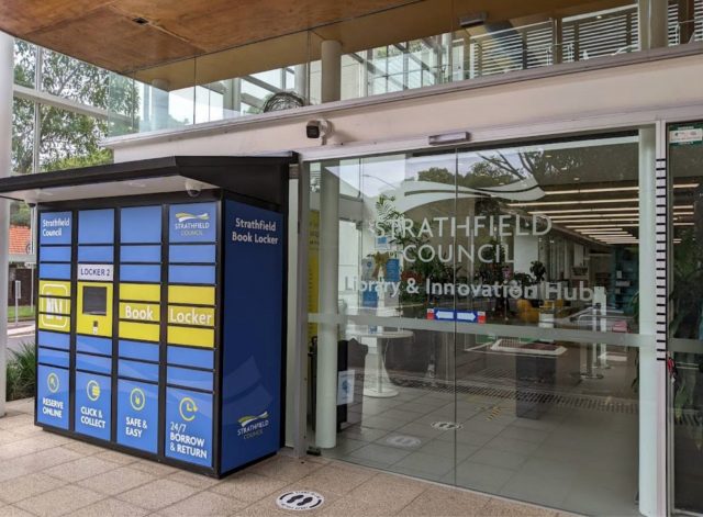 strathfield library click and collect locker