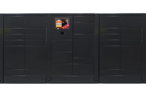 Black, 32door locker